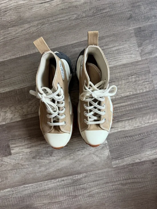 Converse Run Star Motion Platform High Top Sneakers Sand Dune Women’s 6.5 - Picture 5 of 8